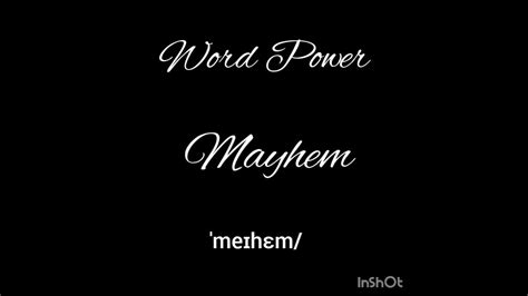 mayhem pronunciation